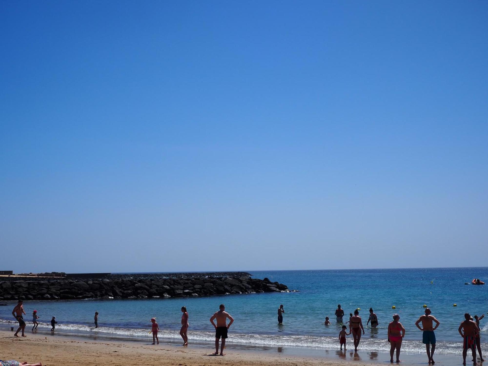 Luxury Canarian Villa With Large Pool In Costa Teguise Buitenkant foto